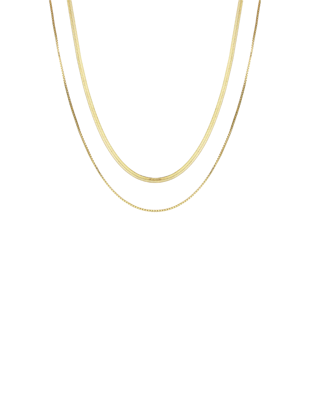 Double Sneaky Necklace